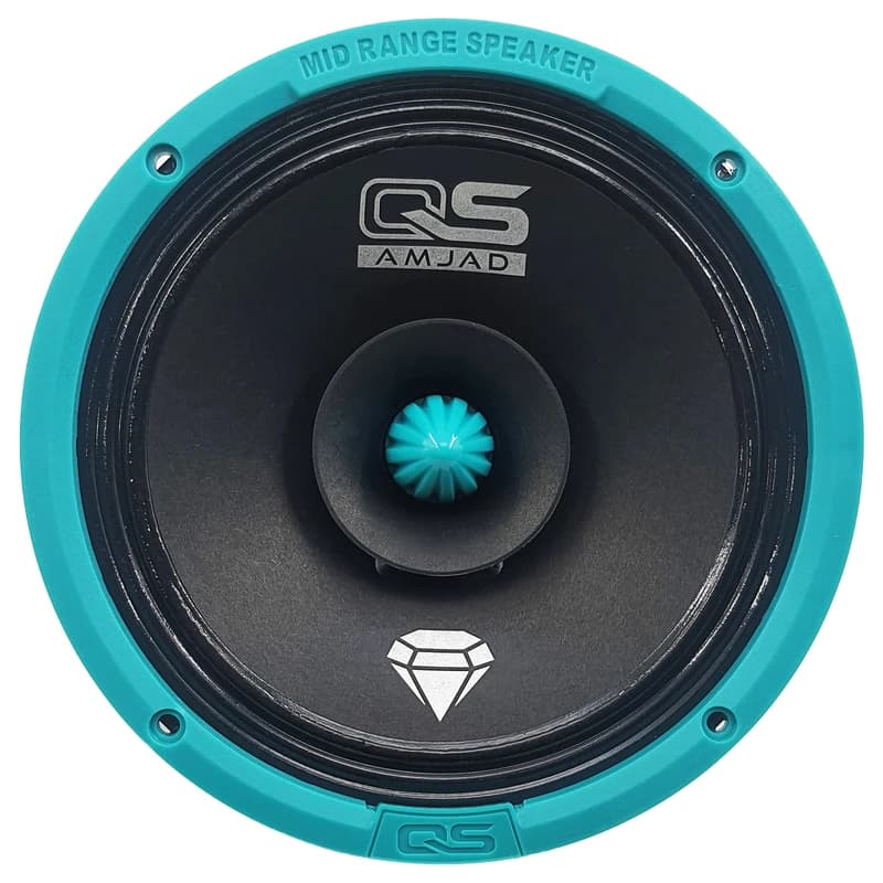 میدرنج پشت و درب خودرو کیو اس امجد مدل YD-1322NEW G سایز 6.5 اینچ بسته 2 عددی