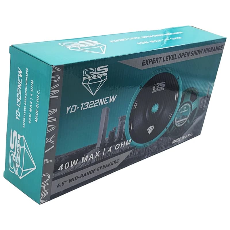 میدرنج پشت و درب خودرو کیو اس امجد مدل YD-1322NEW G سایز 6.5 اینچ بسته 2 عددی-gallery